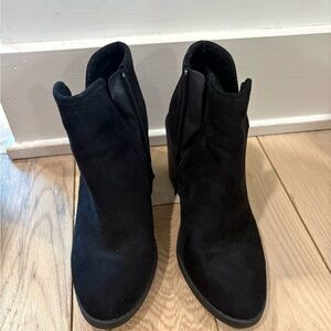 Soda Black Ankle Booties
